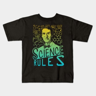 Science Rules Kids T-Shirt